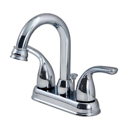 B & K F511C080CP-ACA1 Coastal 2 Handle Lavatory Faucet with Pop-Up Chrome 4543948